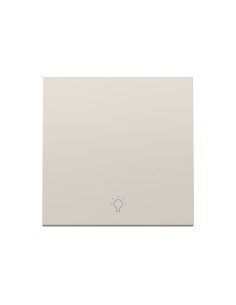 Simon 360 Individual Push Button with Pulsing Light, Matte Sand Finish
