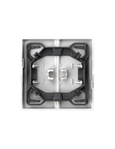 Double button for pulsating mechanism white matte Simon 360 series 2