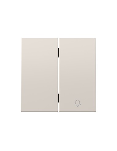 Simon 360 Double Key Switch and Button with Matte Sand Engraving