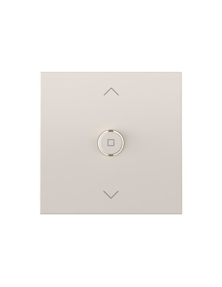 Einzelner pulsierender Schalter Serie Simon 360 Mattsand Finish