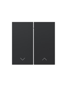 Double button for Simon 360 pulsating blinds mechanism matte black