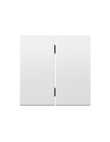 Double rocker switch Simon 360 matte white IP20