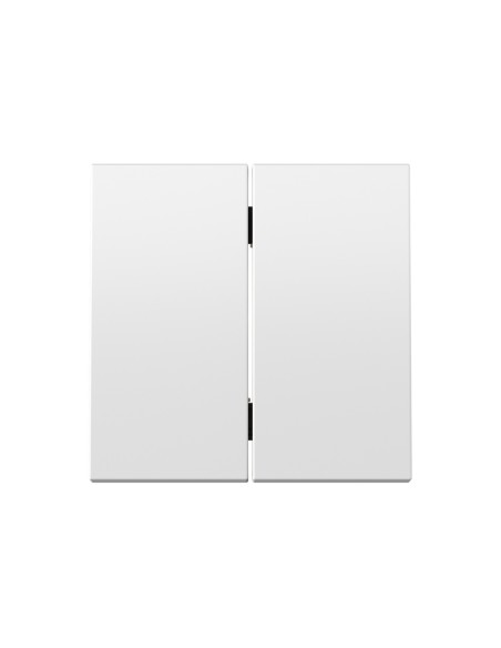 Double rocker switch Simon 360 matte white IP20