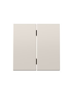 Bouton double pour mécanisme double croisé pivotant...