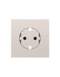 Simon 360 Clean Modular Matte Sand Schuko Socket Cover