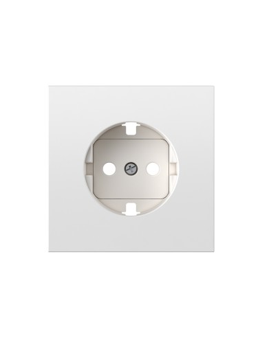 Schuko-Steckdosenabdeckung weiß matt Simon 360