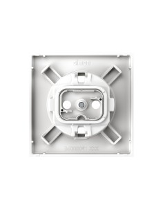 Tapa para enchufe Schuko blanco mate Simon 360 2
