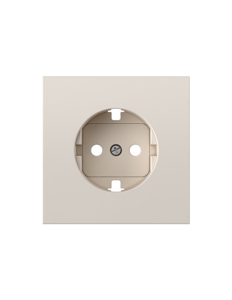 Schuko-Steckdosenabdeckung Sandmatt Serie Simon 360