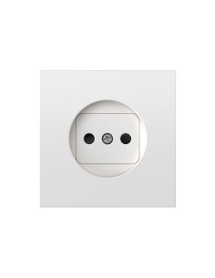 Simon 360 White Matte Bipolar Socket Base Cover