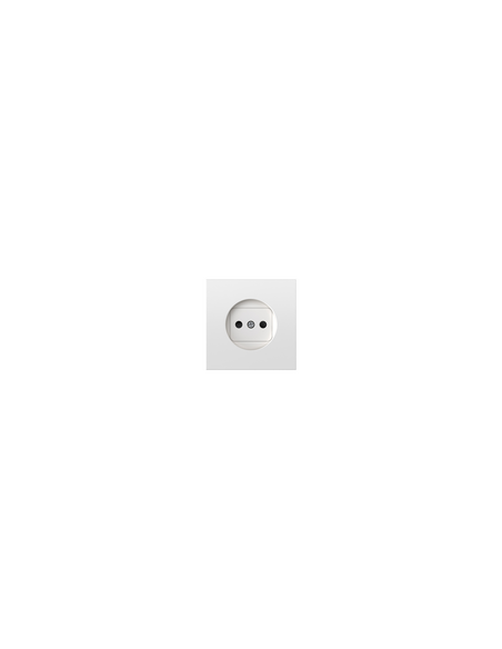 Simon 360 White Matte Bipolar Socket Base Cover