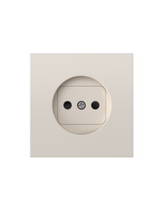 Simon 360 Matte Sand Steel Cover for Bipolar Socket Base
