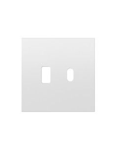 White Matte USB A+C Cover Series Simon 360