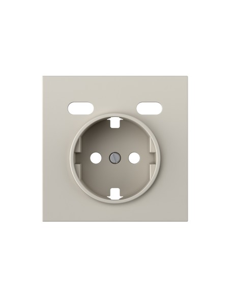Schuko-Abdeckung mit 2 USB-C-Anschlüssen Sandoptik Serie Simon 360