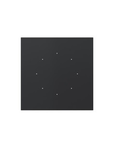Copertura per campanello Simon 360 nero opaco
