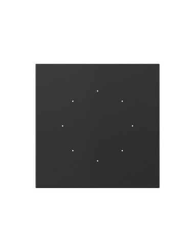 Couvercle pour sonnette Simon 360 noir mat