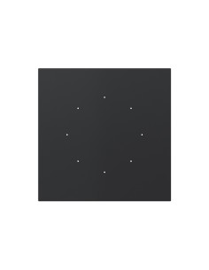 Couvercle pour sonnette Simon 360 noir mat 2