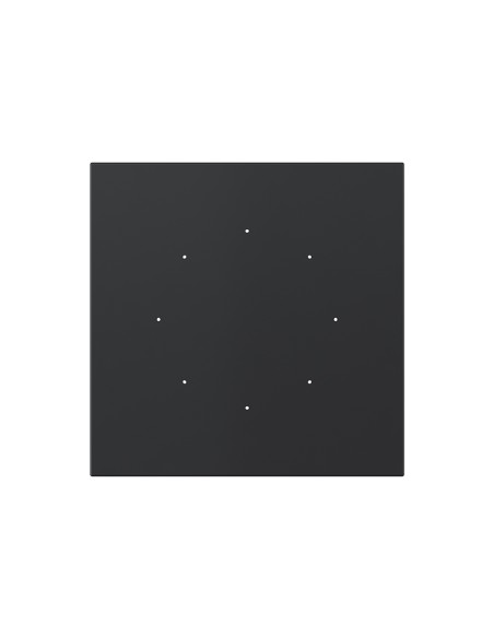Couvercle pour sonnette Simon 360 noir mat