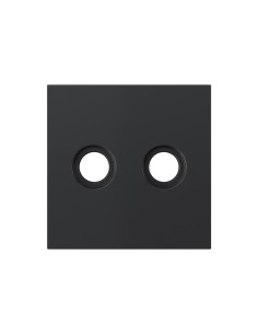 Universal cover for R-TV and SAT series Simon 360 thermoset steel matte black