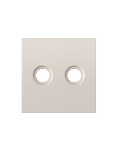 Universal R-TV+SAT socket cover sand matte Simon 360