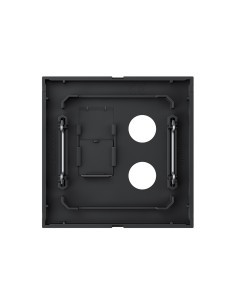 TV+RJ45 Cover (Mixed Socket) Matte Black Simon 360 2