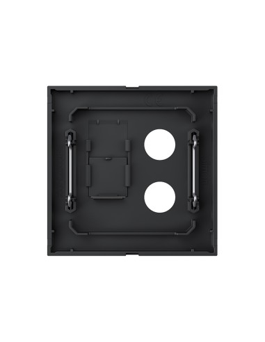 TV-Abdeckung + RJ45 (Mischdose) Mattschwarz Simon 360