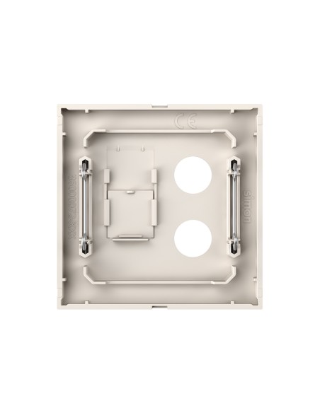Simon 360 TV- und RJ45-Abdeckung Sandmatt