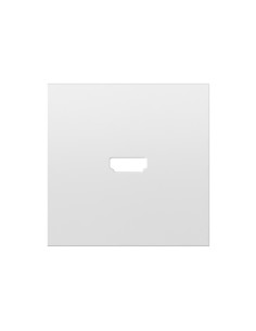 Simon 360 White Matte HDMI Connector Cover