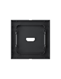 Schwarz matte HDMI-Verbindungskappe Serie Simon 360 2