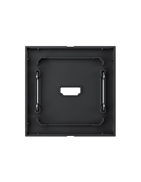 Schwarz matte HDMI-Verbindungskappe Serie Simon 360