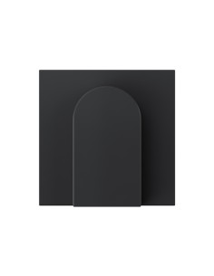 Simon 360 Matte Black Cable Outlet Cover Pull Mechanism Cap
