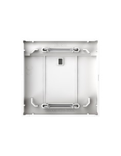 Tapa con visor para interruptor de tarjeta blanco mate Simon 360 2
