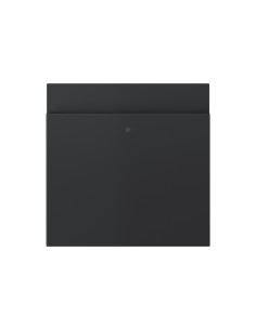 Simon 360 Series Switch Plate with Lens, Matte Black