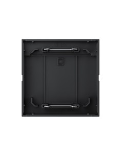 Simon 360 Series Switch Plate with Lens, Matte Black 2