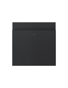 Black matte cover with window for Simon 360 timed card switch