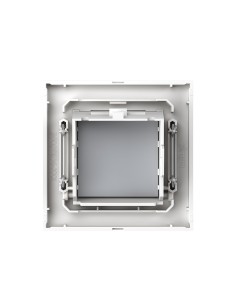 Tapa con visor para baliza de cortesía Simon 360 blanco mate 2