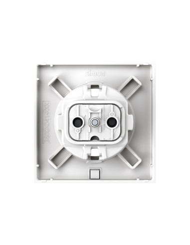 Schuko-Steckdosenabdeckung IP44 matt weiß Simon 360