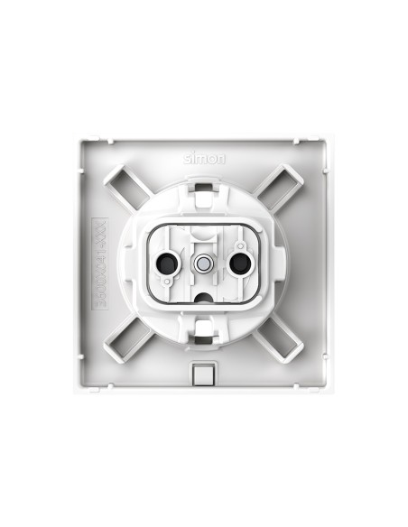 Schuko-Steckdosenabdeckung IP44 matt weiß Simon 360