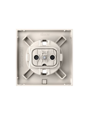 Schuko-Steckdosenabdeckung IP44 Mattsand Simon 360