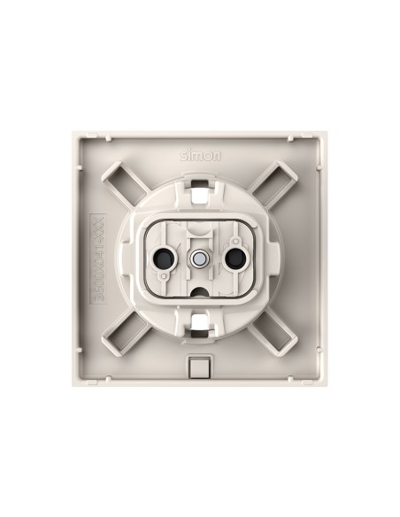 Schuko-Steckdosenabdeckung IP44 Mattsand Simon 360