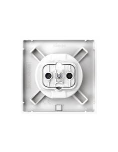 Tapa para enchufe francés IP44 blanco mate Simon 360 2