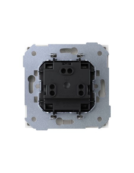Modulare Eurosteckdose-Basis 16A IP44 matt weiß Simon 360