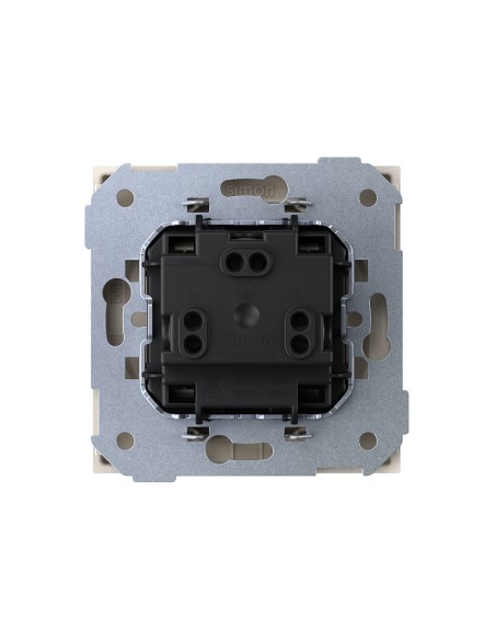 Modulares Eurostecker-Basis Simon 360 16A IP44 Sandmatt