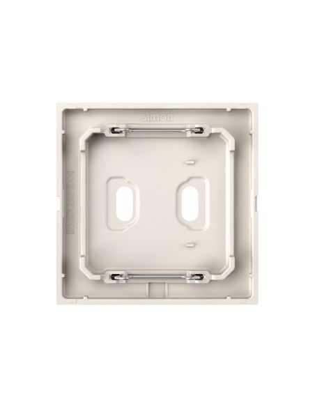 Simon 360 USB C+C IP44 Sandstein Matt Abdeckplatte