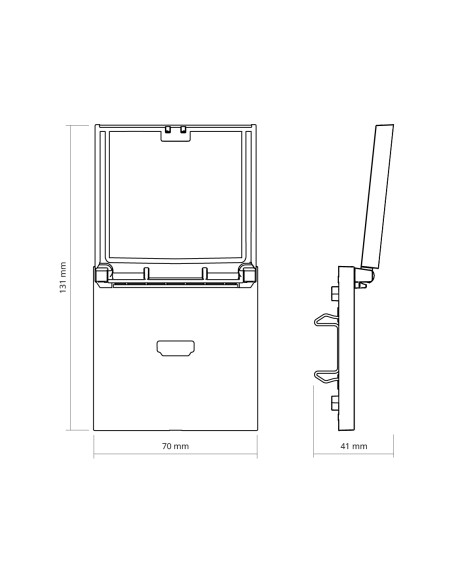 Simon 360 HDMI-Steckdose IP44 Sand