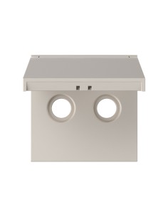 Simon 360 Universal R-TV+SAT Socket Cover IP44 Matte Sand