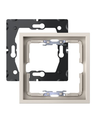 Frame for 1 element matte sand finish with Simon 360 aligner