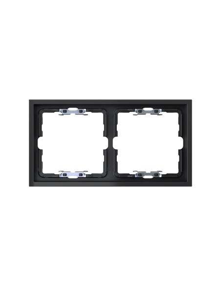 Black Matte Frame for 2 Elements with Simon 360 Aligner