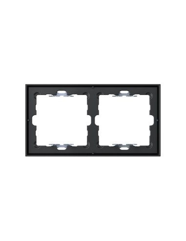 Black Matte Frame for 2 Elements with Simon 360 Aligner