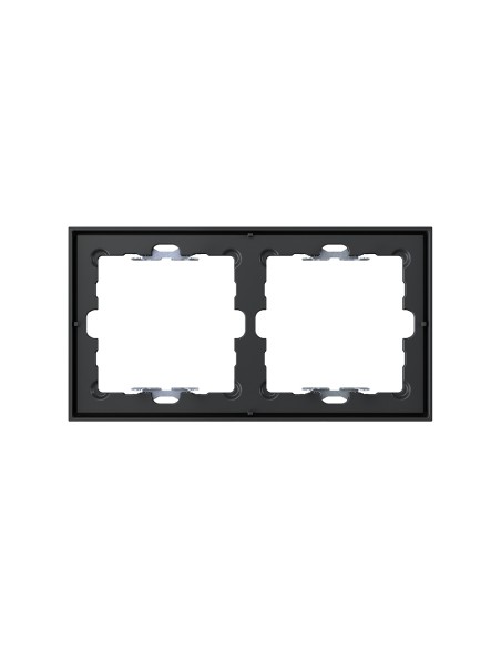 Black Matte Frame for 2 Elements with Simon 360 Aligner
