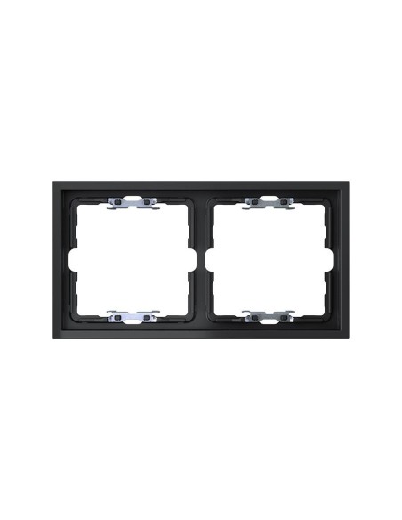 Black Matte Frame for 2 Elements with Simon 360 Aligner